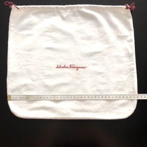 Salvatore Ferragamo dust bag.